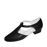 Real Leather Heels Flats Ballroom Practice Dance Shoes (053018591)