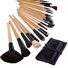 Pure Wood Professional Makeup Brushes (24 Pcs ) (046024095)