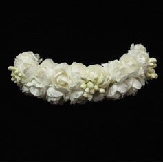 Lovely Paper Flower Wedding/ Special Occasion Flower Girl Headpiece (042025091)