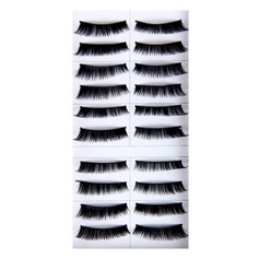Long, Curved Fashion Lashes With Added Volume 1088# - 10 Pairs Per Box(046005733)