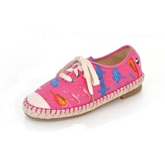 Cloth Flat Heel Closed Toe Flats (086026069)