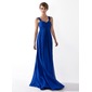 Empire Sweetheart Floor-Length Chiffon Prom Dress With Ruffle (018004998)