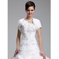 Jackets/Wraps Wedding Taffeta Beading Wraps With Short Sleeve (013022579) Jackets/Wraps Wedding Taffeta Beading Wraps With Short Sleeve (013022579)