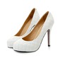 Real Leather Stiletto Heel Closed Toe Pumps Wedding Shoes (047011916) Real Leather Stiletto Heel Closed Toe Pumps Wedding Shoes (047011916)