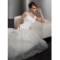 Mermaid Square Neckline Court Train Satin Tulle Wedding Dress With Ruffle Lace Beadwork (002000628) Mermaid Square Neckline Court Train Satin Tulle Wedding Dress With Ruffle Lace Beadwork (002000628)