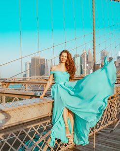 A-Linie Off-the-Schulter Sweep/Pinsel zug Chiffon Abendkleid mit Rüschen Schlitz Vorn (017105882)